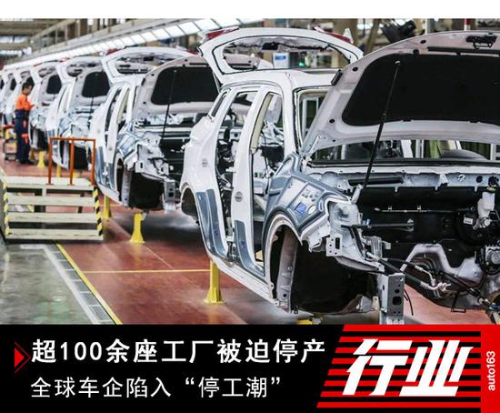 超100余座工厂被迫停产 全球车企陷入“停工潮”